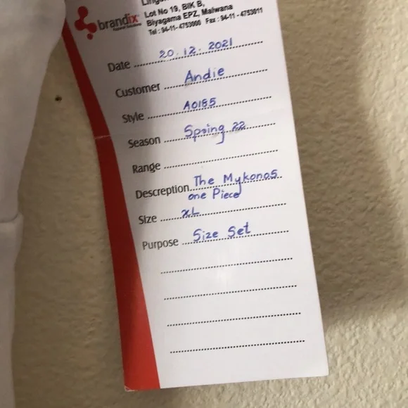 Andie Sample One Piece Swimsuit size XL new! - Picture 7 of 11